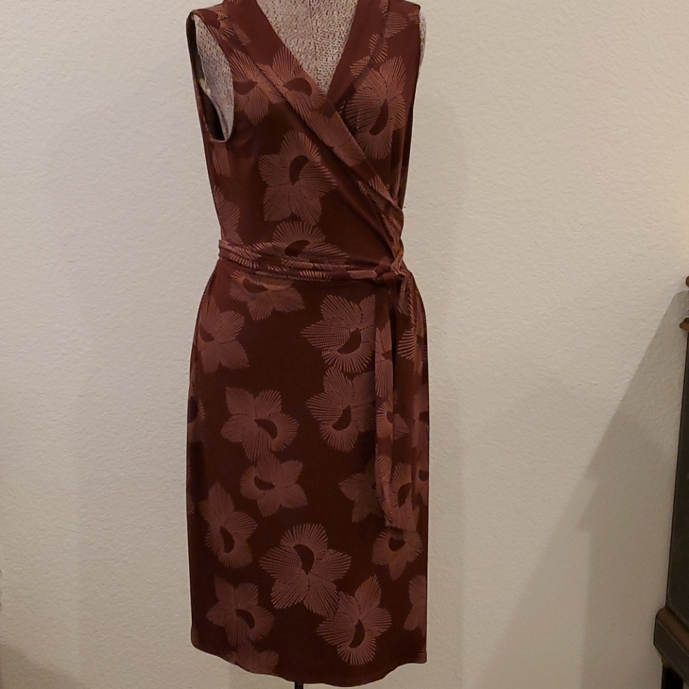 Merona wrap sleeveless dress